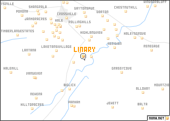 map of Linary