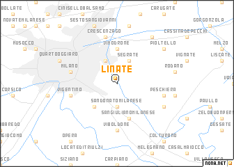 map of Linate