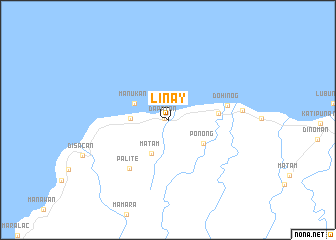 map of Linay