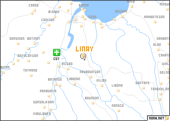 map of Linay