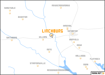 map of Linchburg