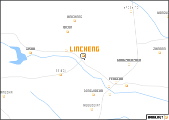 map of Lincheng