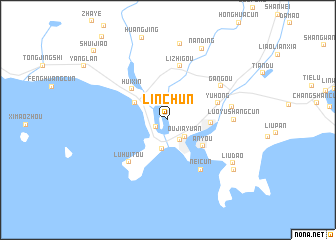 map of Linchun