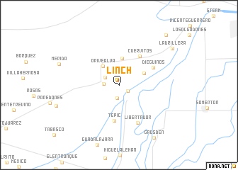 map of Linch