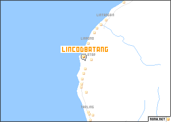 map of Lincod Batang