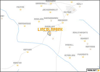 map of Lincoln Park