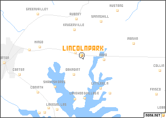 map of Lincoln Park