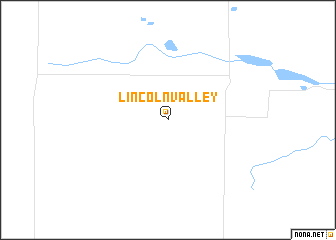 map of Lincoln Valley