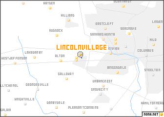 map of Lincoln Village