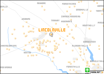 map of Lincolnville