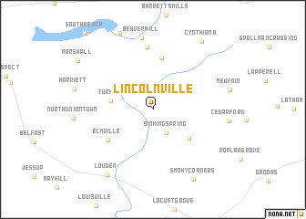 map of Lincolnville