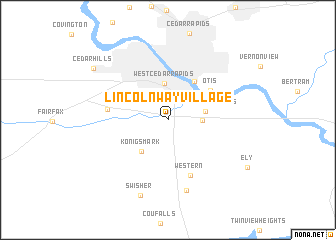 map of Lincolnway Village