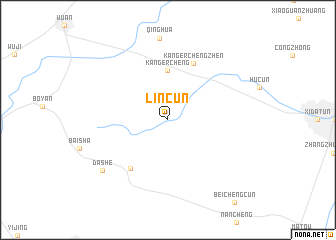 map of Lincun