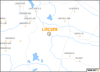 map of Lincura