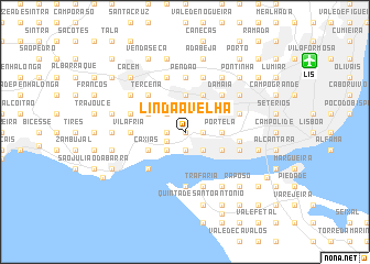 map of Linda-a-Velha