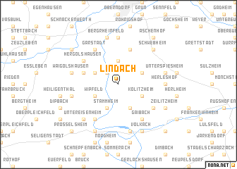 map of Lindach