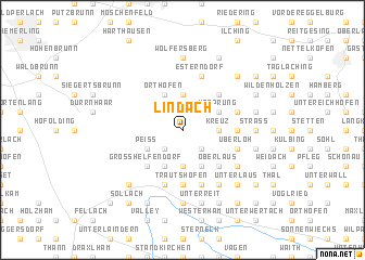 map of Lindach