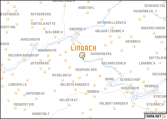 map of Lindach