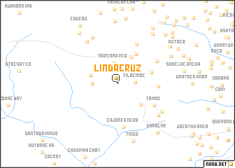 map of Linda Cruz