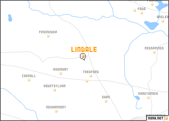 map of Lindale