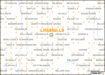 map of Lindamulla