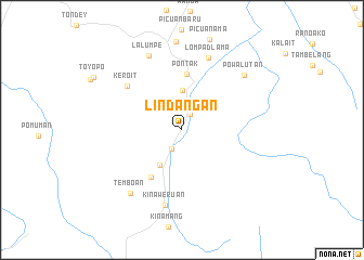 map of Lindangan