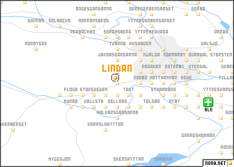 map of Lindan