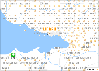 map of Lindau