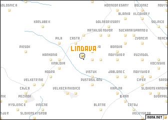 map of Lindava