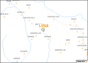 map of Linda