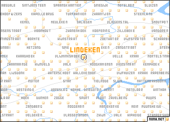 map of Lindeken