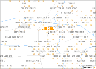 map of Lindel