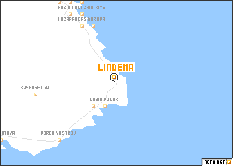 map of Lindema