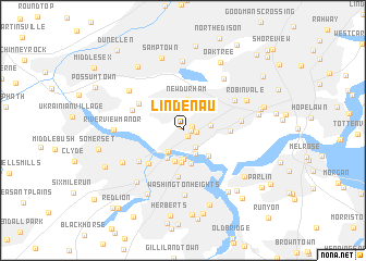 map of Lindenau