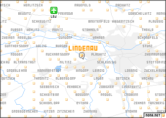 map of Lindenau