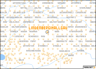 map of Lindenberg im Allgäu