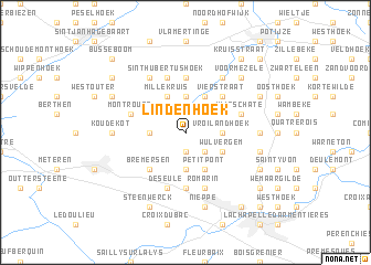 map of Lindenhoek