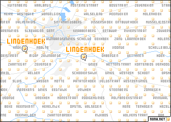 map of Lindenhoek