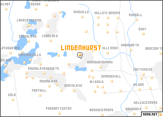 map of Lindenhurst