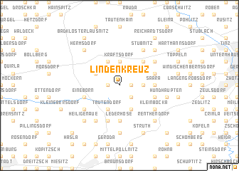 map of Lindenkreuz