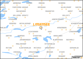 map of Lindensee