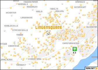 map of Linden Square