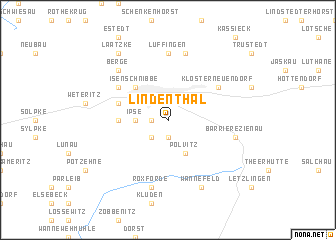 map of Lindenthal