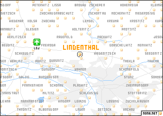 map of Lindenthal