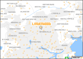 map of Lindenwood