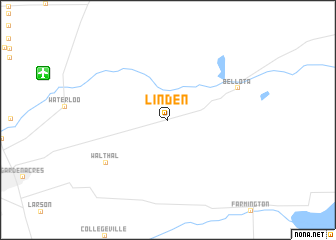 map of Linden
