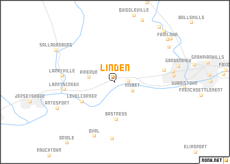map of Linden