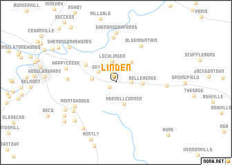 map of Linden