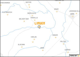 map of Linden