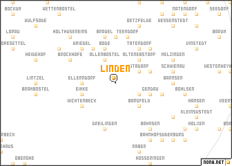 map of Linden